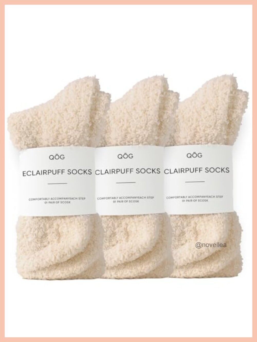 Fuzzy Plush Knit Cozy Socks Soft Fluffy Warm Gift for Home & Bedtime